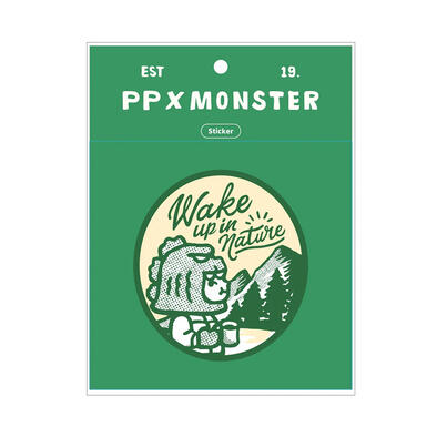 TOYZEROPLUS PP x Monster Sticker - Snowberg Badge Version