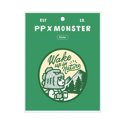 TOYZEROPLUS PP x Monster Sticker - Snowberg Badge Version