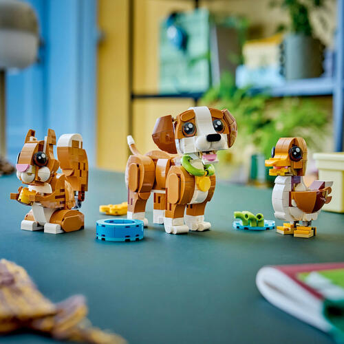LEGO Creator 3 in 1 Cute Animals: Playful Puppy Dog 31382