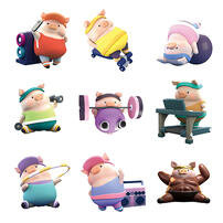 Lulu The Piggy The Fitness Club Blind Box Single Pack - Assorted