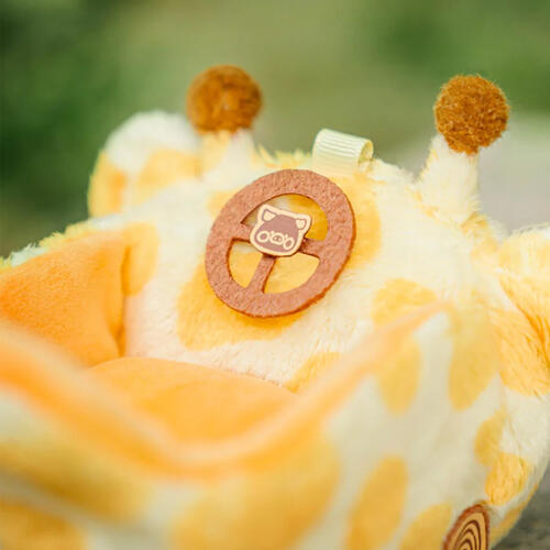 LuLu The Piggy Animal Party - High Speed Giraffe Lu Plush Keychain