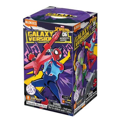 Blokees Marvel Hero Galaxy Version 06: Spider-Verse (GV06) Blind Box Model Kit