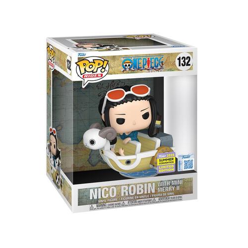 Funko POP! Rides: One Piece - Deluxe Nico Robin with Mini Merry II