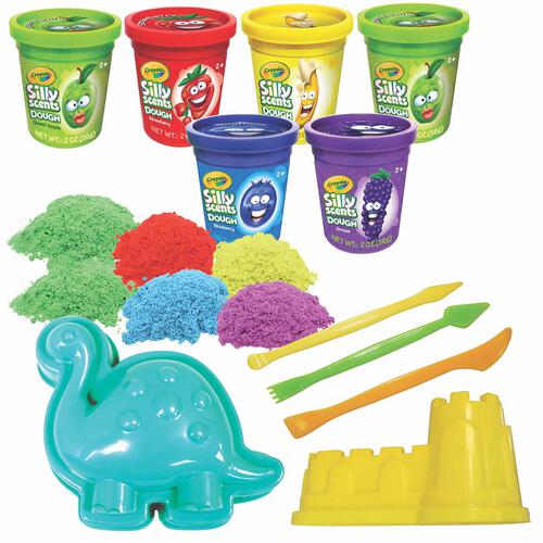 Crayola Silly Scents Sand & Dough Creative Compounds Set
