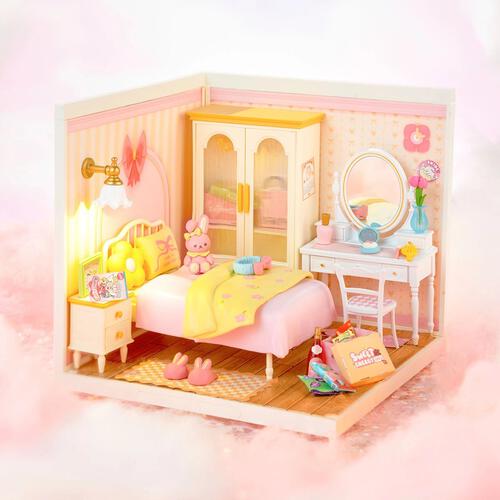 Rolife Lovely Pink Bedroom