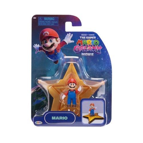 The Super Mario Galaxy Movie 1.5 Inch Mario Figure With Star