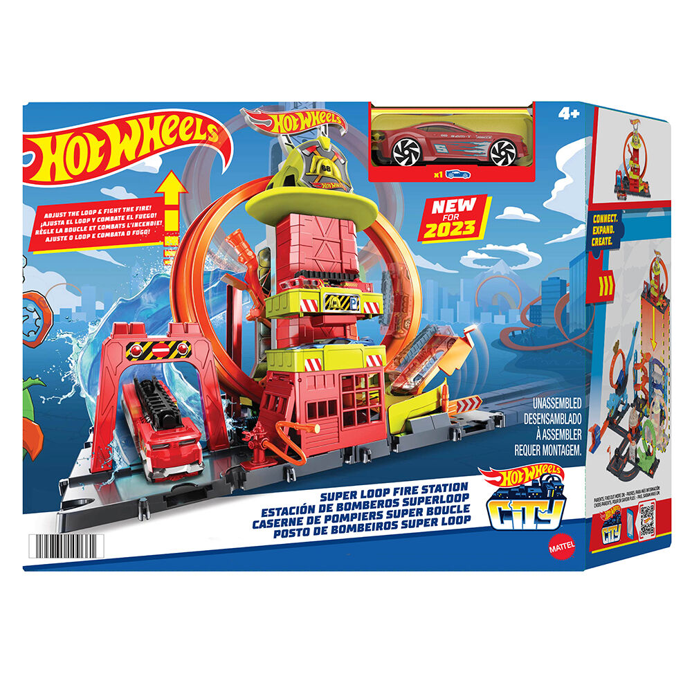 Hot Wheels City Fire Stunt Station Toys R Us Thailand Official Website