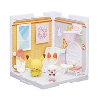 Takara Tomy Pokemon Pokepeace House Kitchen Milcery & Pikachu Set