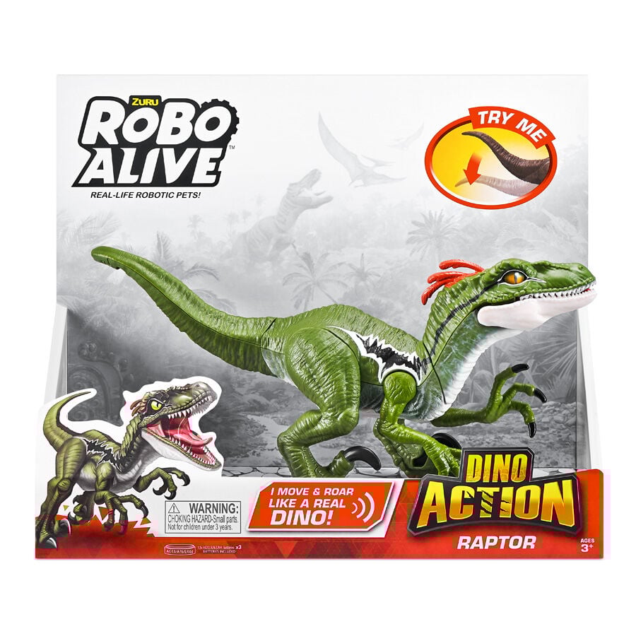 Robo alive hot sale dinosaur review