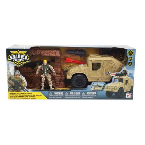 Rescue Force Bunker Defense Playset