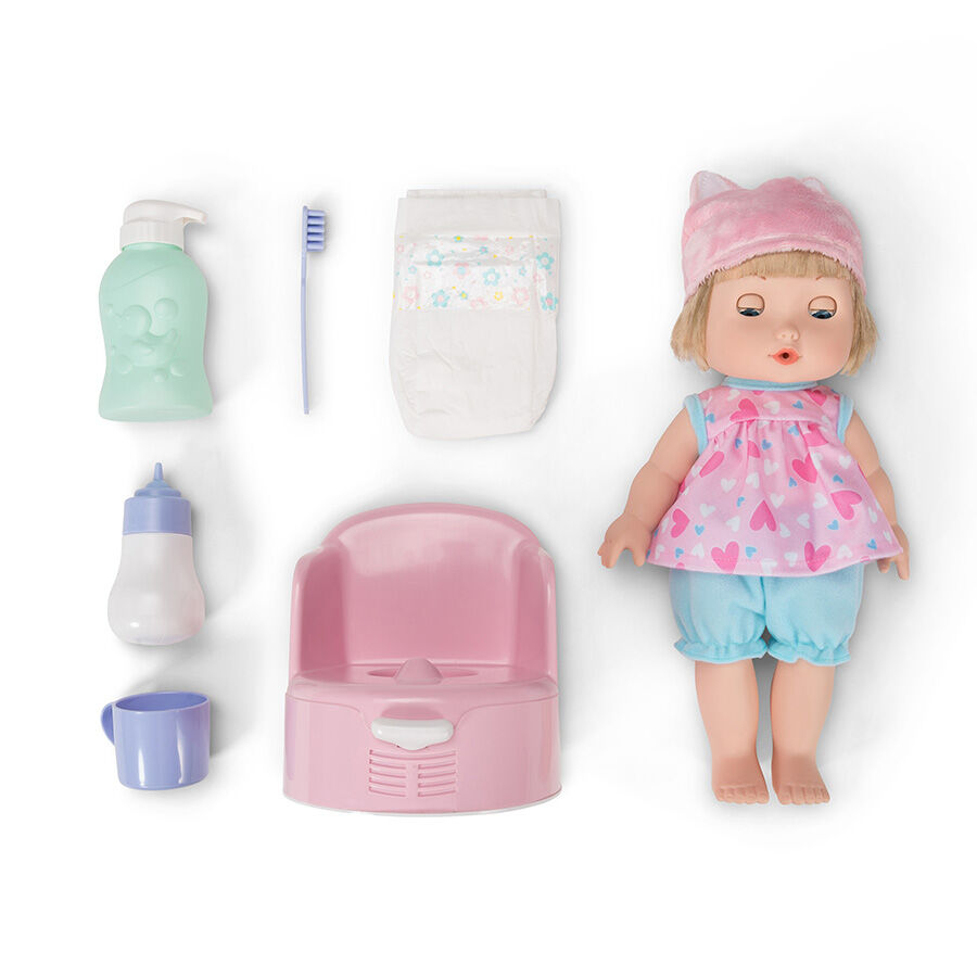 Baby born potty clearance training doll