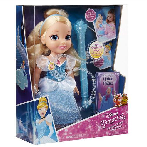 Disney Princess ดิสนีย์พรินส์เซส  ตุ๊กตาเจ้าหญิงน้อย ซินเดอเรล่า พร้อมไม้คฑาเวทย์มนต์