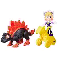 Spidey And His Amazing Friends Dino-Webs Dino Spin & Ghost-Spider Action Figure Set