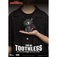 Beast Kingdom How to Train Your Dragon Series Palm Size Vinyl Functional Figurine: Toothless
