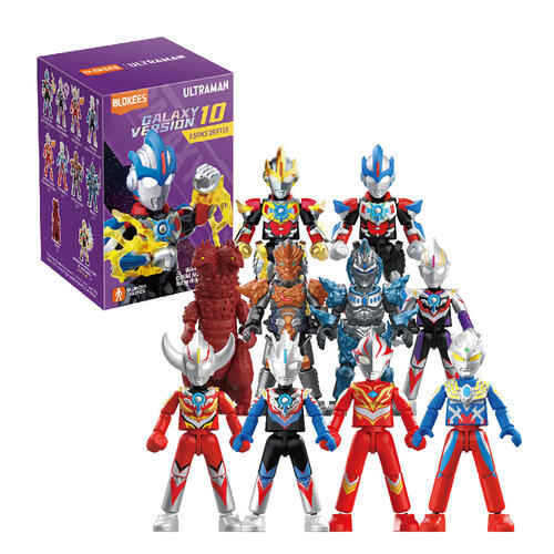 Blokees Ultraman Galaxy Version 10 A Space Drifter Blind Box - Assorted