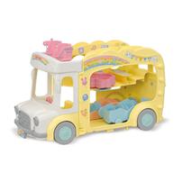 Sylvanian Families Rainbow Fun Nursery Bus