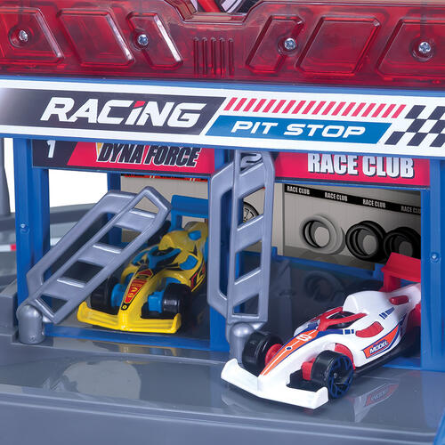 playpop Battery-Operated Pit Stop Playset