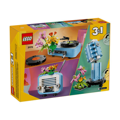 LEGO Creator 3 in 1 Record Player With Flowers 31172