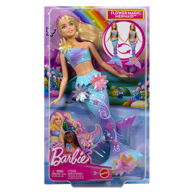 Barbie Flower Magic Mermaid Doll