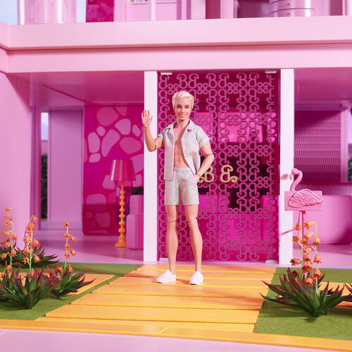 Barbie บาร์บี้มูฟวี่ ตุ๊กตาเคน ชุดกางเกงขาสั้นและเซิร์ฟบอร์ด