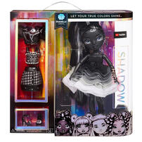 Rainbow High Shadow High Series 1 Shanelle Onyx Grayscale Fashion Doll
