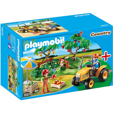 Playmobil เพลย์โมบิล ชุดเก็บเกี่ยวผลไม้ สตาร์ทเตอร์เซ็ท