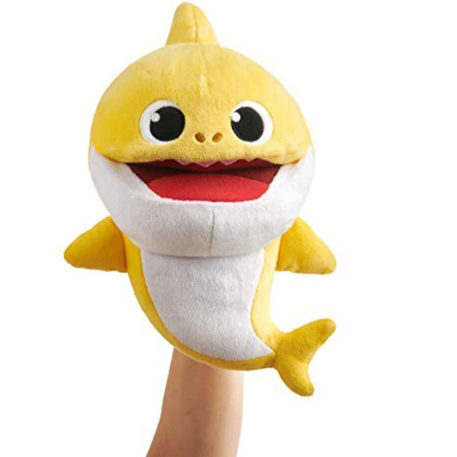 Pinkfong Baby Shark Yellow Baby Shark Singing Puppet Toys