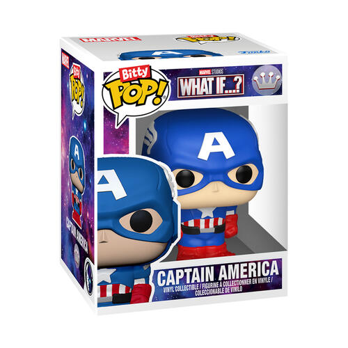 Funko Bitty Pop! Bitty Bot: Marvel What If? - Captain America Mech With Captain America
