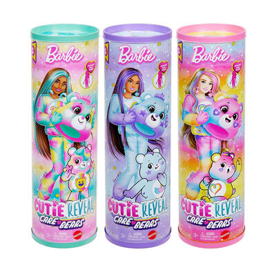 Barbie Cutie Reveal Care Bears Series 2 Bear Costume Doll - Assorted (1 Pc)