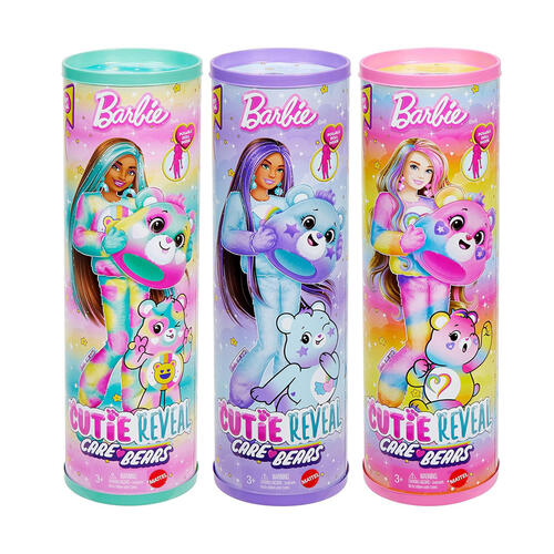 Barbie Cutie Reveal Care Bears Series 2 Bear Costume Doll - Assorted (1 Pc)