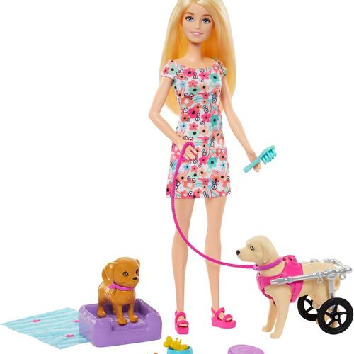 Barbie Skipper Puppy Playset