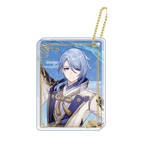 Thick Acrylic Keychain -Kamisato Ayato (Inazuma Theme)