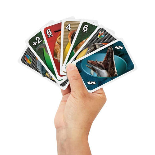 Uno Jurassic World Rebirth