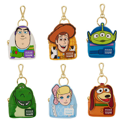 Loungefly Pixar Toy Story 30th Anniversary Mystery Mini Backpack Keychain Charm - Assorted