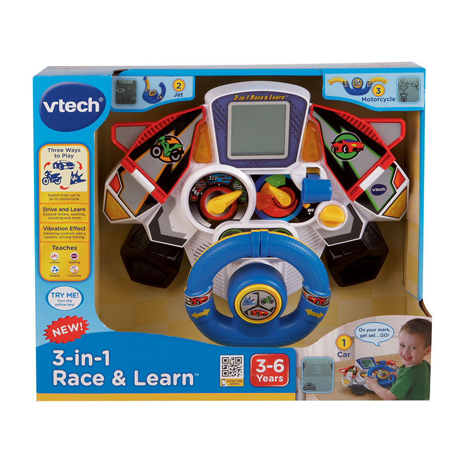 Vtech 3 in 1 race and learn toys r us deals