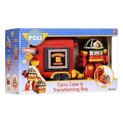 Silverlit Poli: Carry Case & Transforming Roy