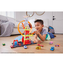 Hot Wheels ชุดรางฮอตวีลซิตี้ สถานีดับเพลิงหมุนเกลียว