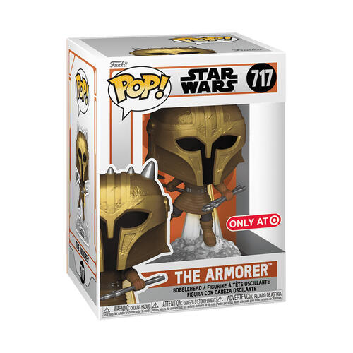 Funko Pop! Star Wars: The Mandalorian - The Armorer With Jetpack