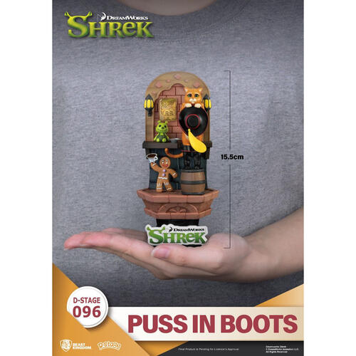 Beast Kingdom D-Stage 096 Shrek Puss In Boots