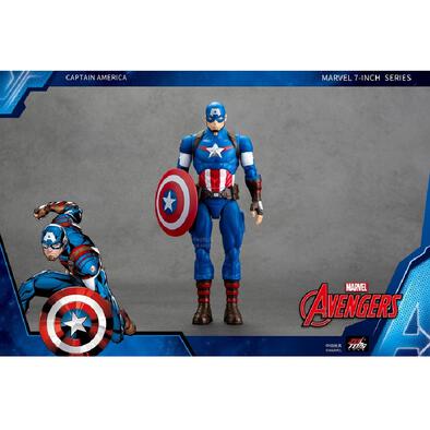 ZD Toys Marvel Avengers Captain America 7 Inch Action Figure