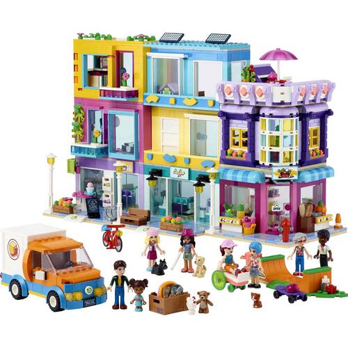 Lego เลโก้ เฟรนด์ ชุดของเล่นอาคารถนนสายหลัก 41704