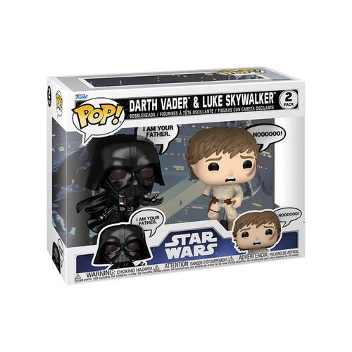 Funko POP! Star Wars Darth Vader and Luke Skywalker Sayings 2-Vinyl Figure Set