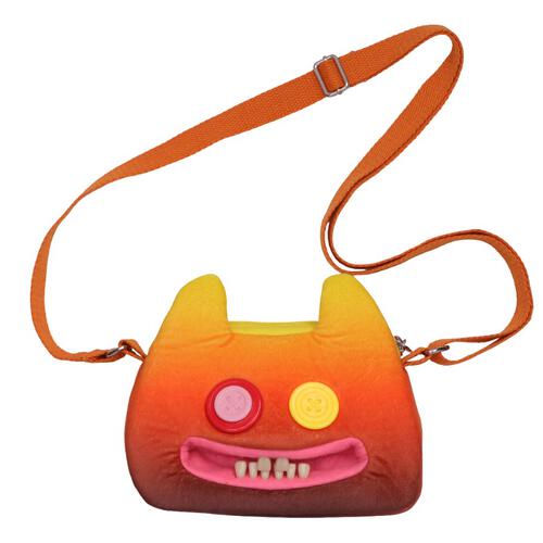 Fuggler Crossbody Bag Big Head Series - Stinkface (Orange)