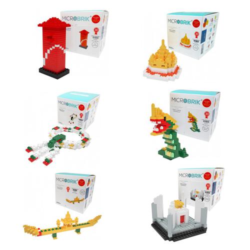 Microbrik  ตัวต่อ 3 มิติเลิฟไทยแลนด์ 2 คละแบบ