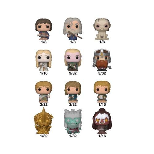 Funko Bitty Pop! The Lord of the Rings Characters Vinyl Figure Blind Bag - Assorted
