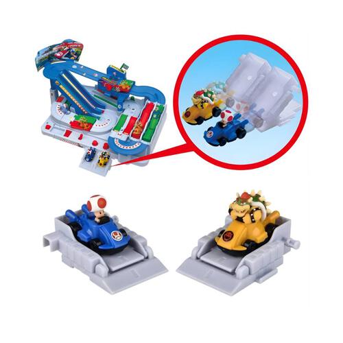 Epoch Super Mario Mario Kart Racing Deluxe Expansion Pack Bowser & Toad