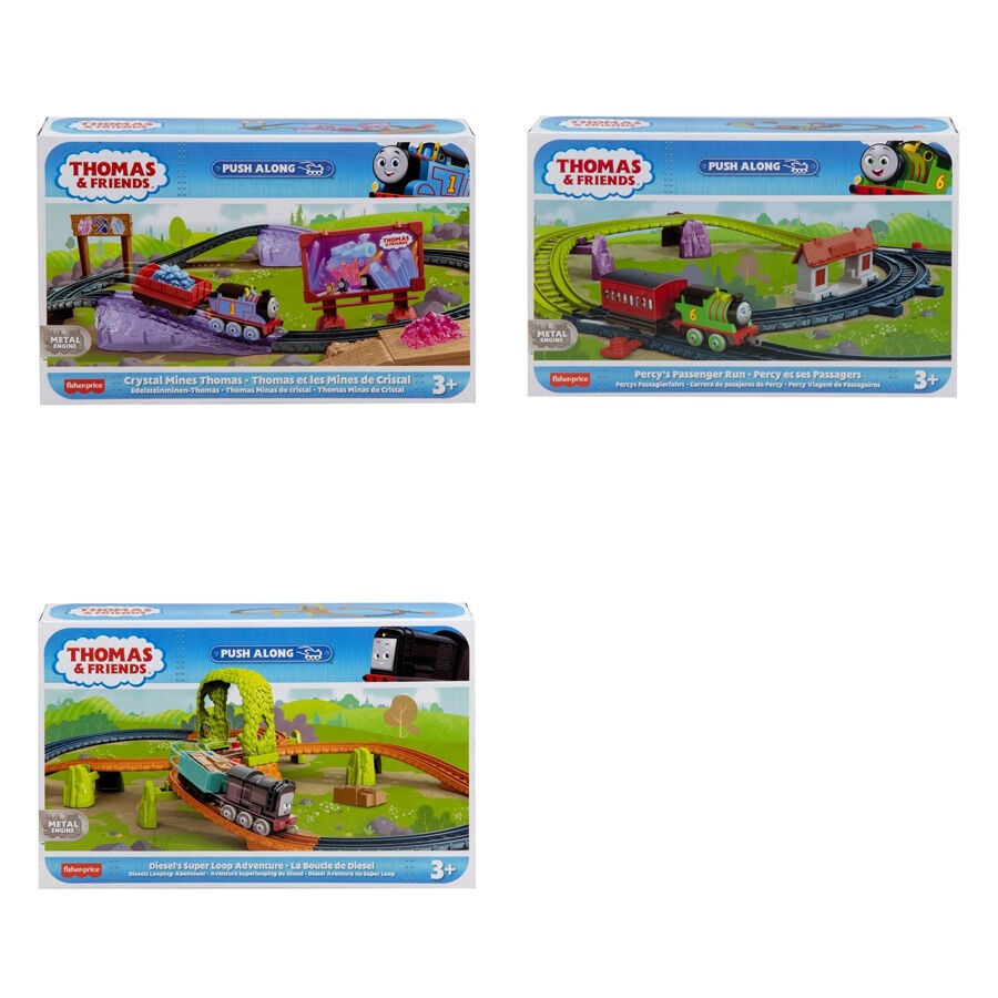 Thomas the new arrivals train push toy