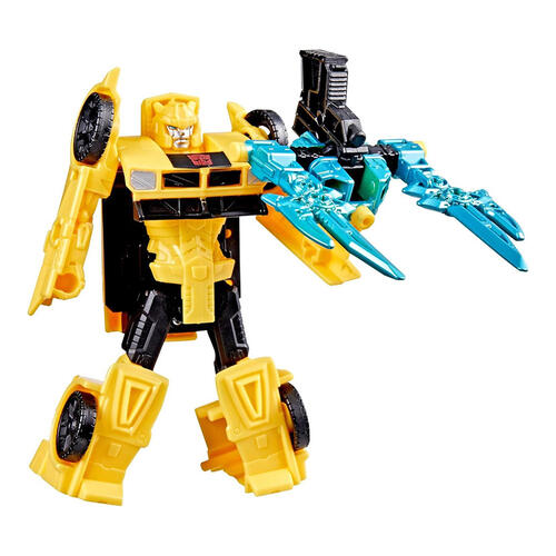 Transformers Cyberworld Armored Cyber Changers Bumblebee Action Figure