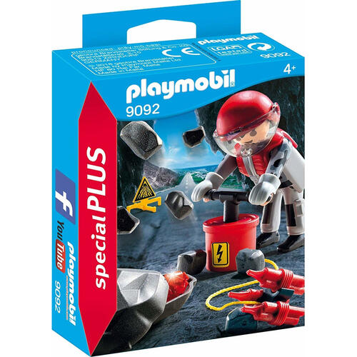 Playmobil เพลย์โมบิล สเปเชียล พลัส ชุดเครื่องระเบิดหิน