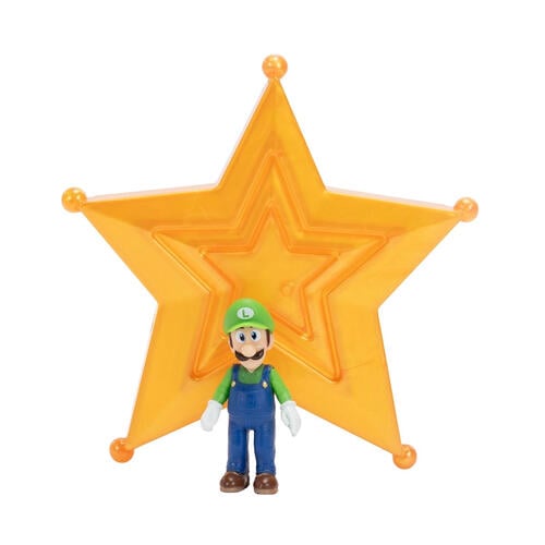The Super Mario Galaxy Movie 1.5 Inch Luigi Figure With Star